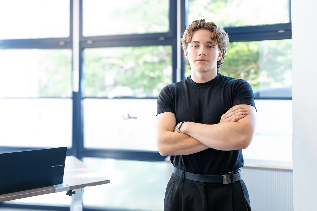 Martin Romanovski, Auszubildender als Kaufmann-Digitalisierungsmanagement bei der Barock Academy