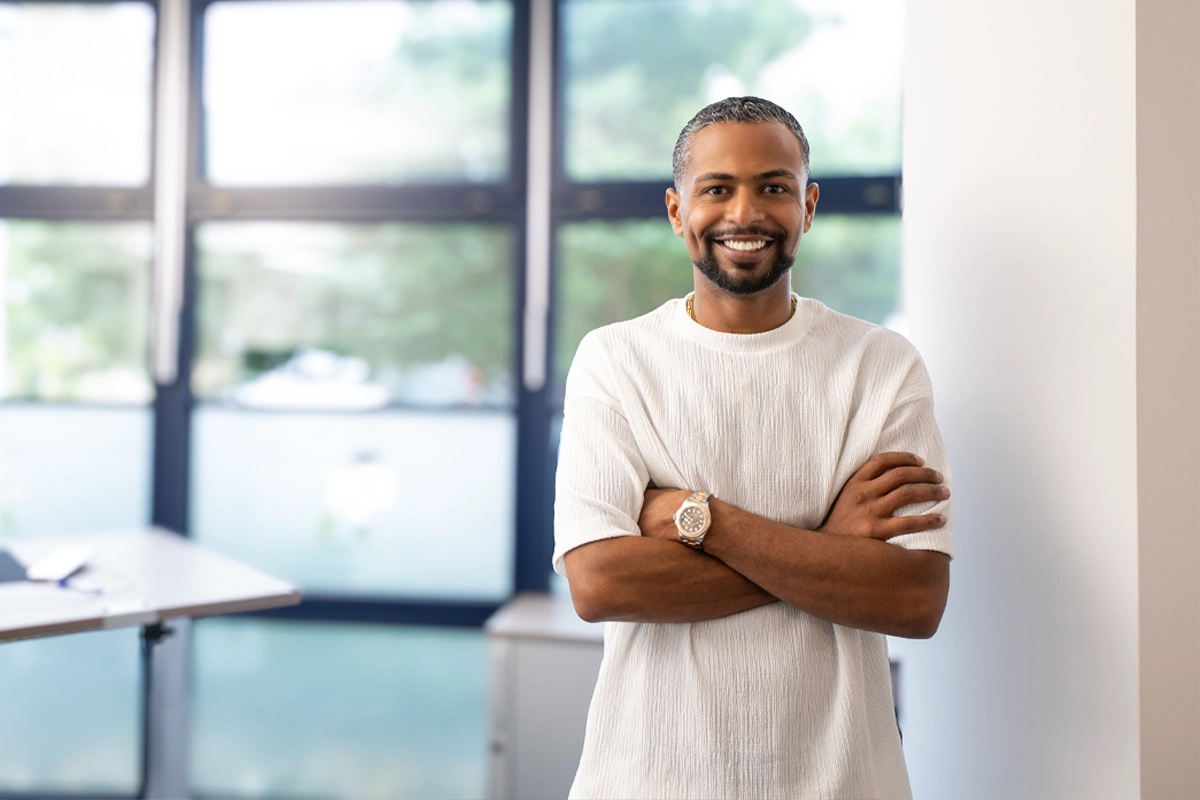 Abdi Rashid, Geschäftsführer bei der Barock Academy