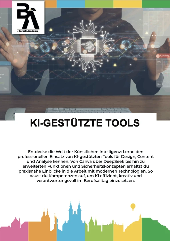 KI-gestützte Tools, Online-Weiterbildung der Barock Academy
